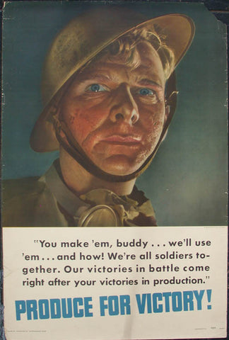 Link to  Produce For Victory! You Make 'em Buddy  Product