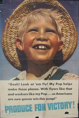 Link to  Produce For Victory! Gosh Look At 'Em Fly  Product