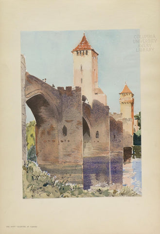 Link to  The Pont Valentre at Cahors PrintUSA, c. 1925  Product