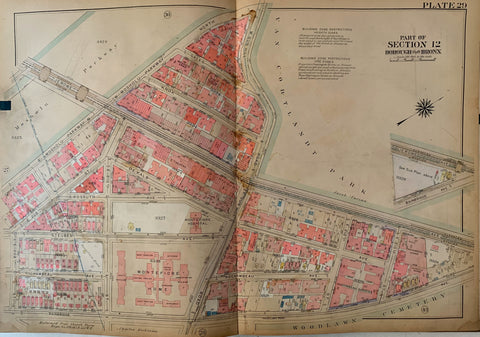 Link to Atlas of the City of New York Borough of the Bronx (Volume 2)New York City, 1924 Product