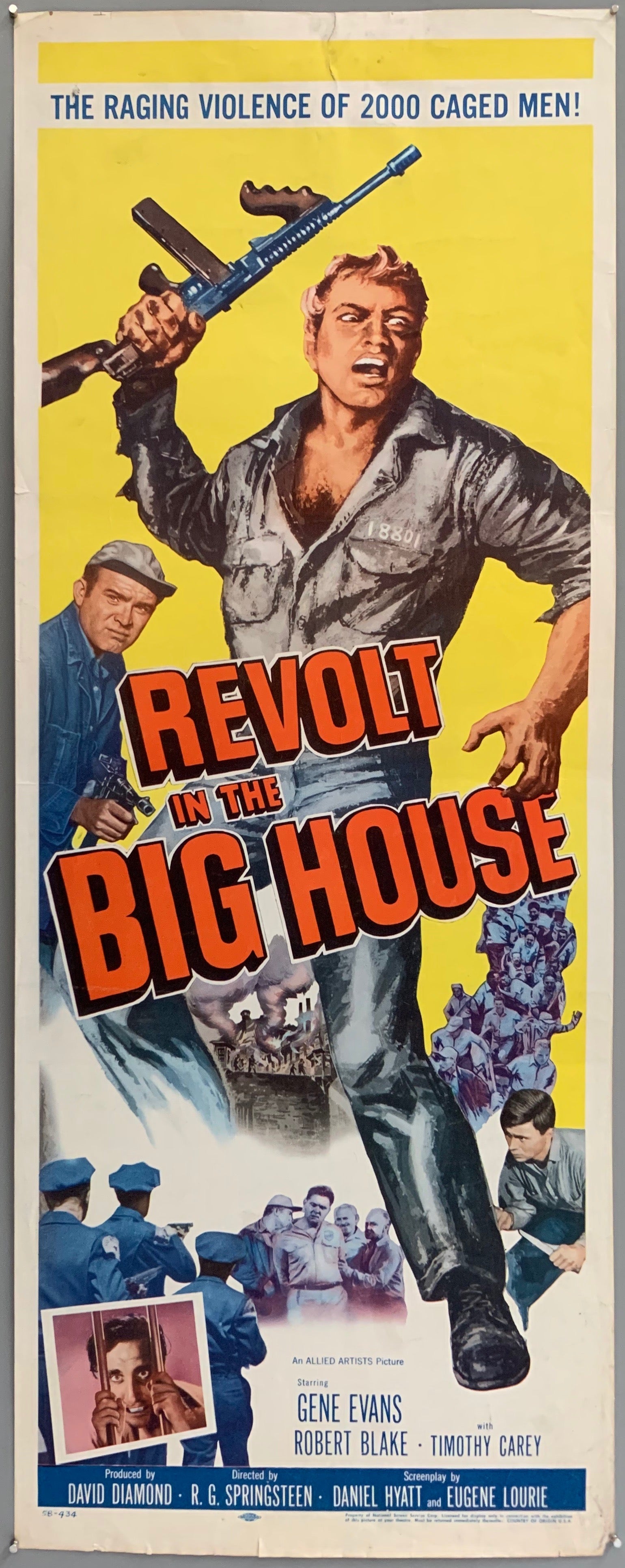 Revolt in the Big House Poster