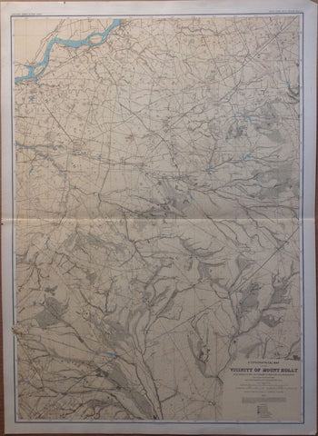 Link to A Topographical Map of the Vicinity of Mount HollyU.S.A 1887 Product