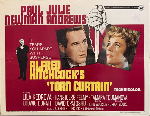 Torn Curtain ‎– Torn Curtain Torn Curtain Film Poster – Poster Museum