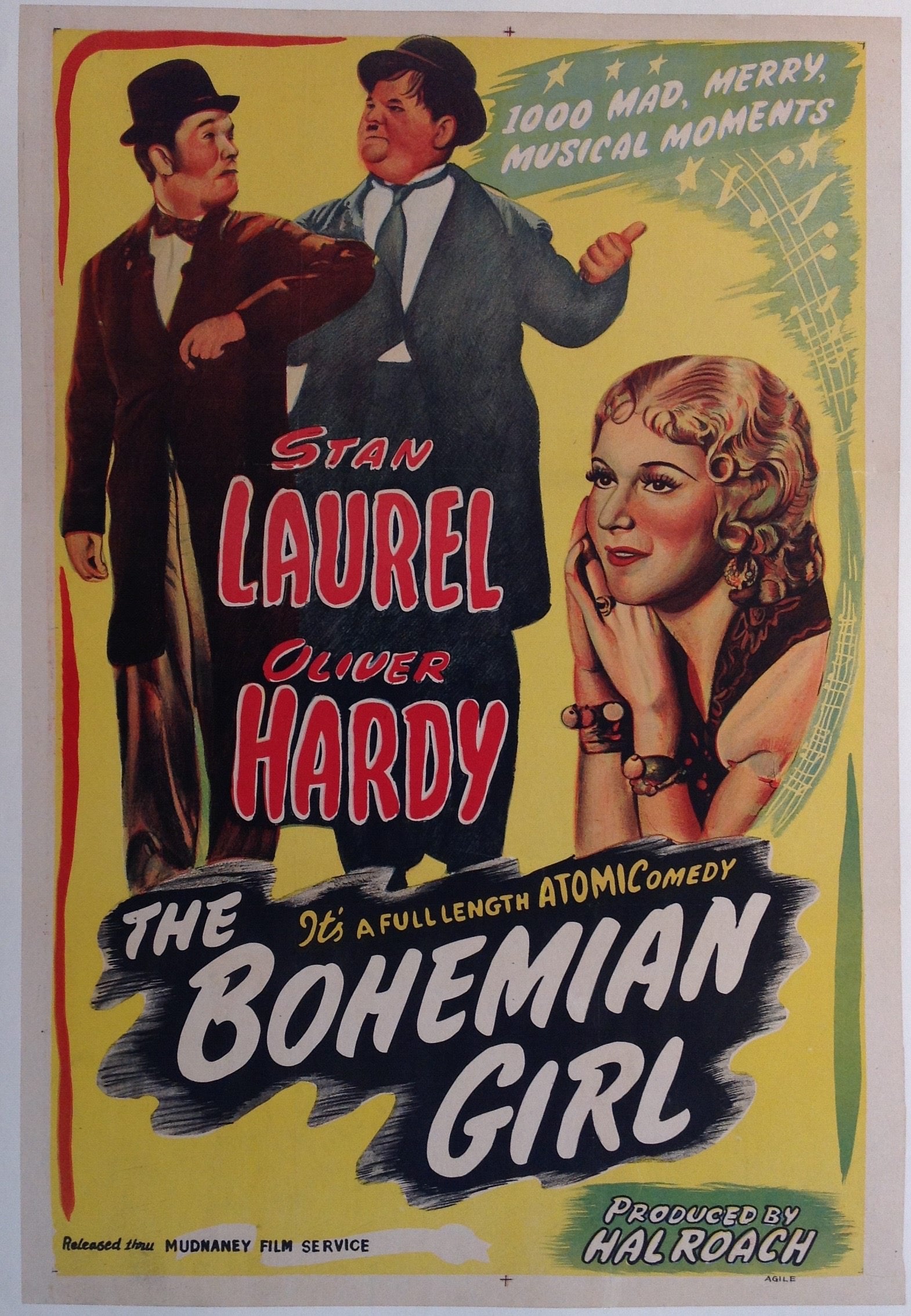 The Bohemian Girl Film Poster