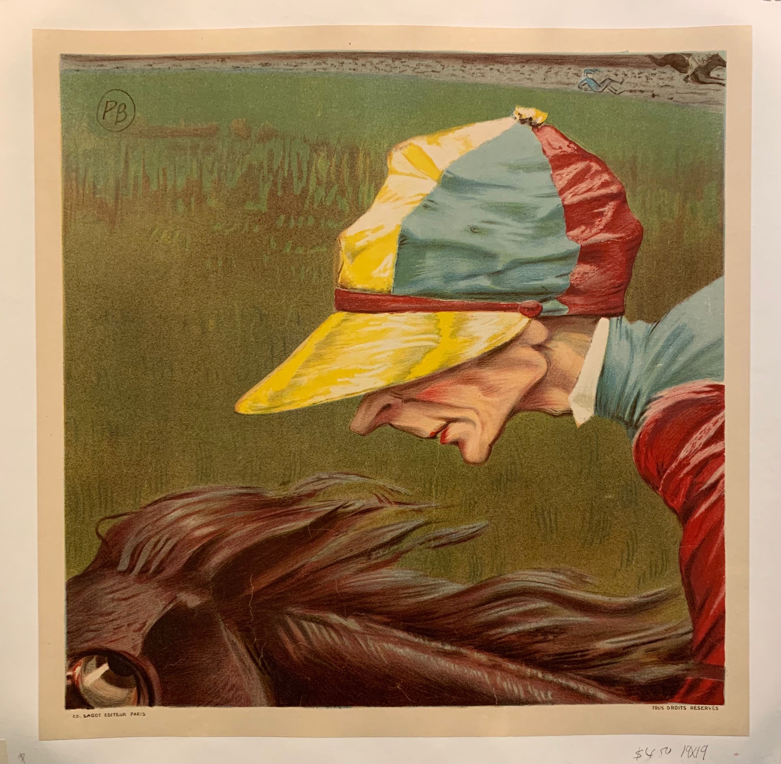 Poster of a horse and rider