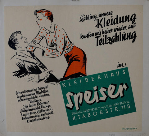 Link to  "Liebling unsere Kleidung Kaufen wir heuer wieder auf Teilzahlung" ✓Austria, C. 1950s  Product