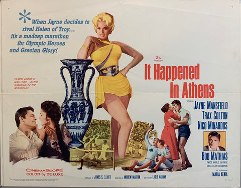 Link to  It Happened In Athens Film PosterU.S.A FILM, 1962  Product