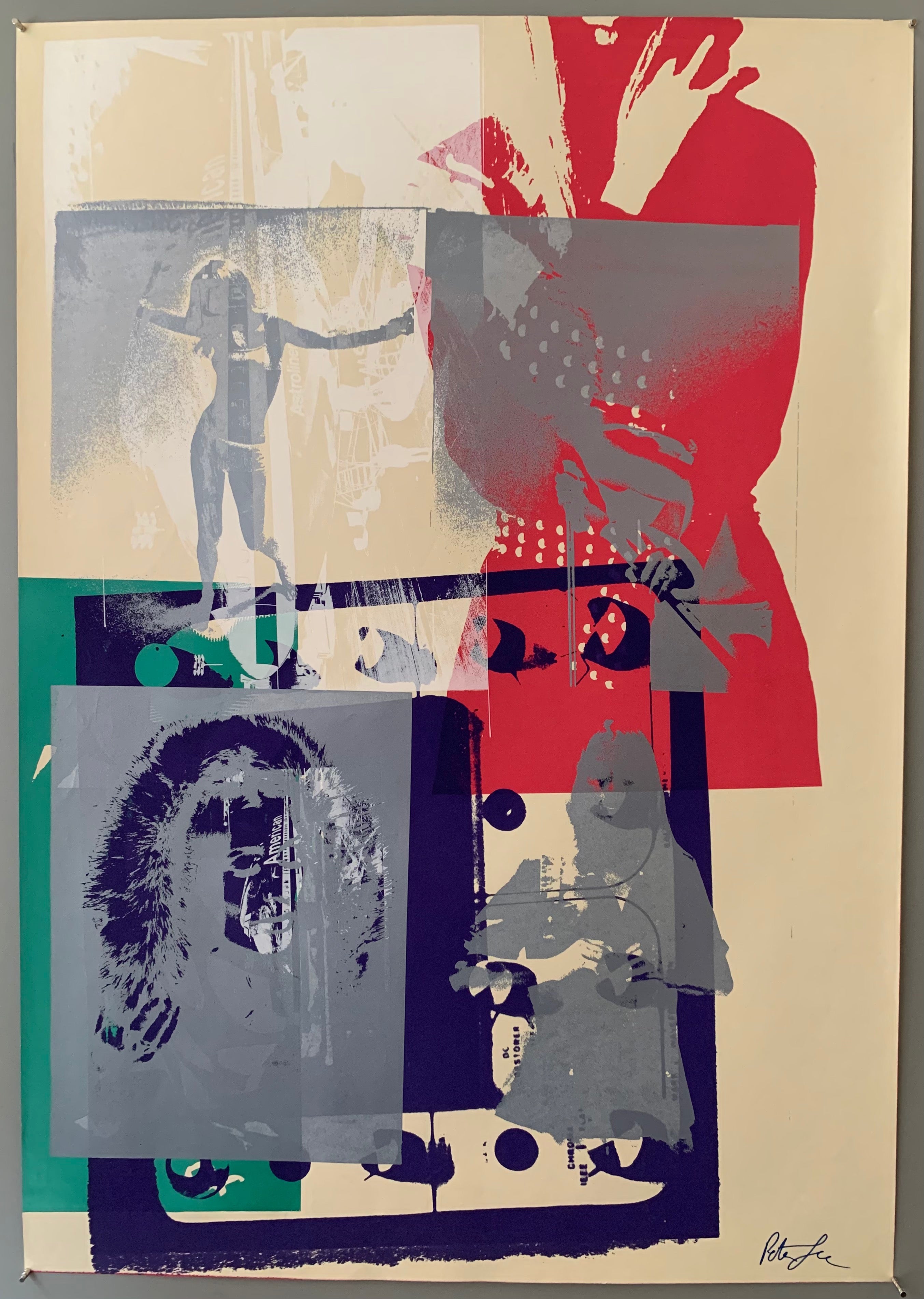 Betsey Johnson Peter Gee Fashion Collage Print #31