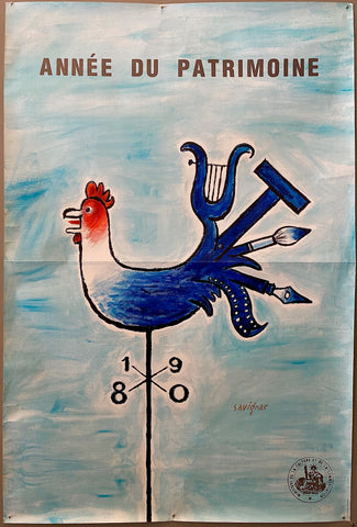 Link to  Anne du Patrimoine PosterFrance, 1980  Product
