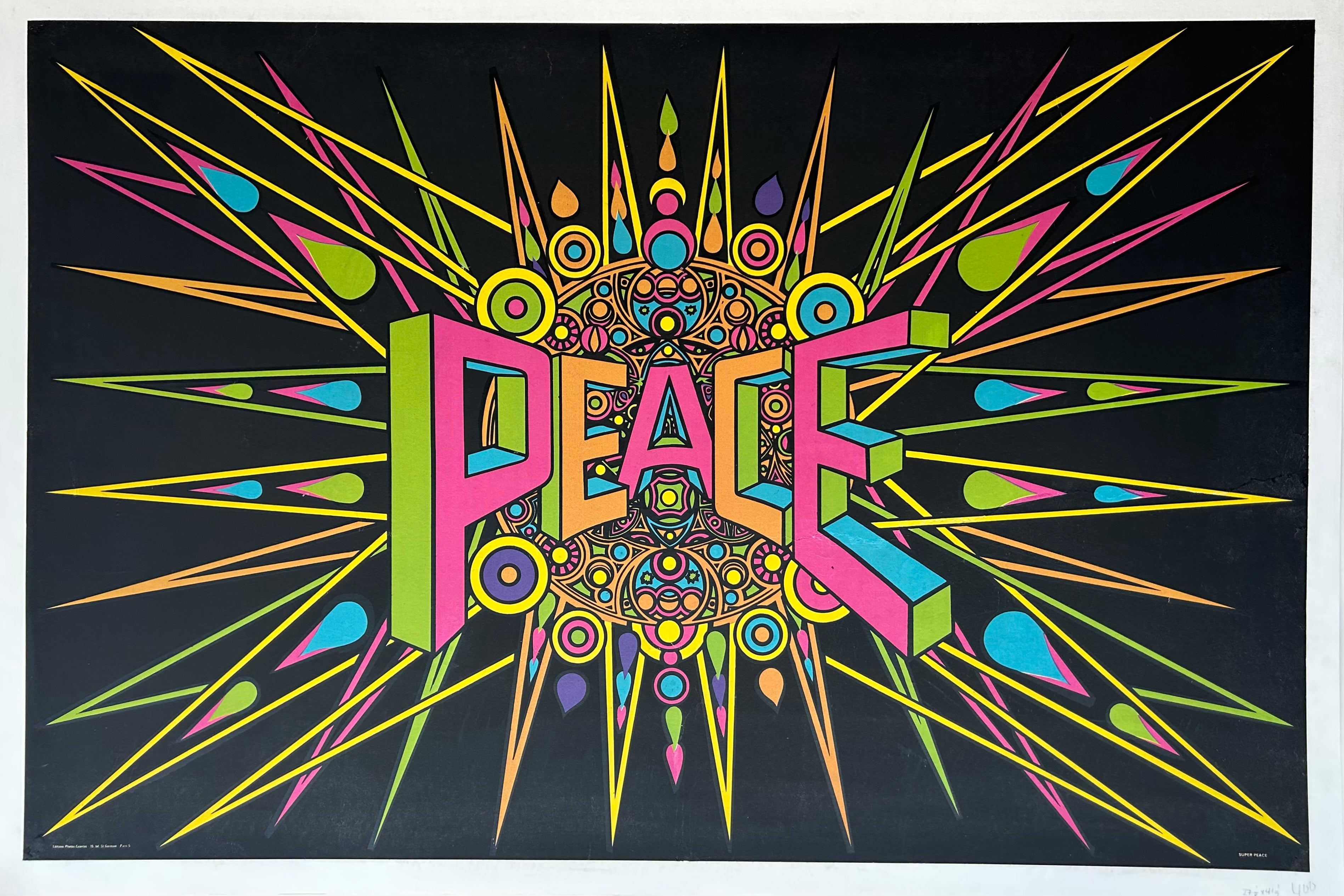 Colorful Peace Museum Poster Poster –