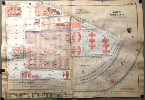 Link to  New York Atlas of Manhattan Plate 141931-1963  Product