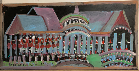 Link to Colorful Mansion #52, Jimmie Lee Sudduth PaintingU.S.A, c. 1995 Product