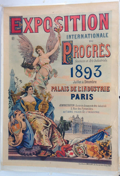 Exposition Internationale Du Progres Poster Museum