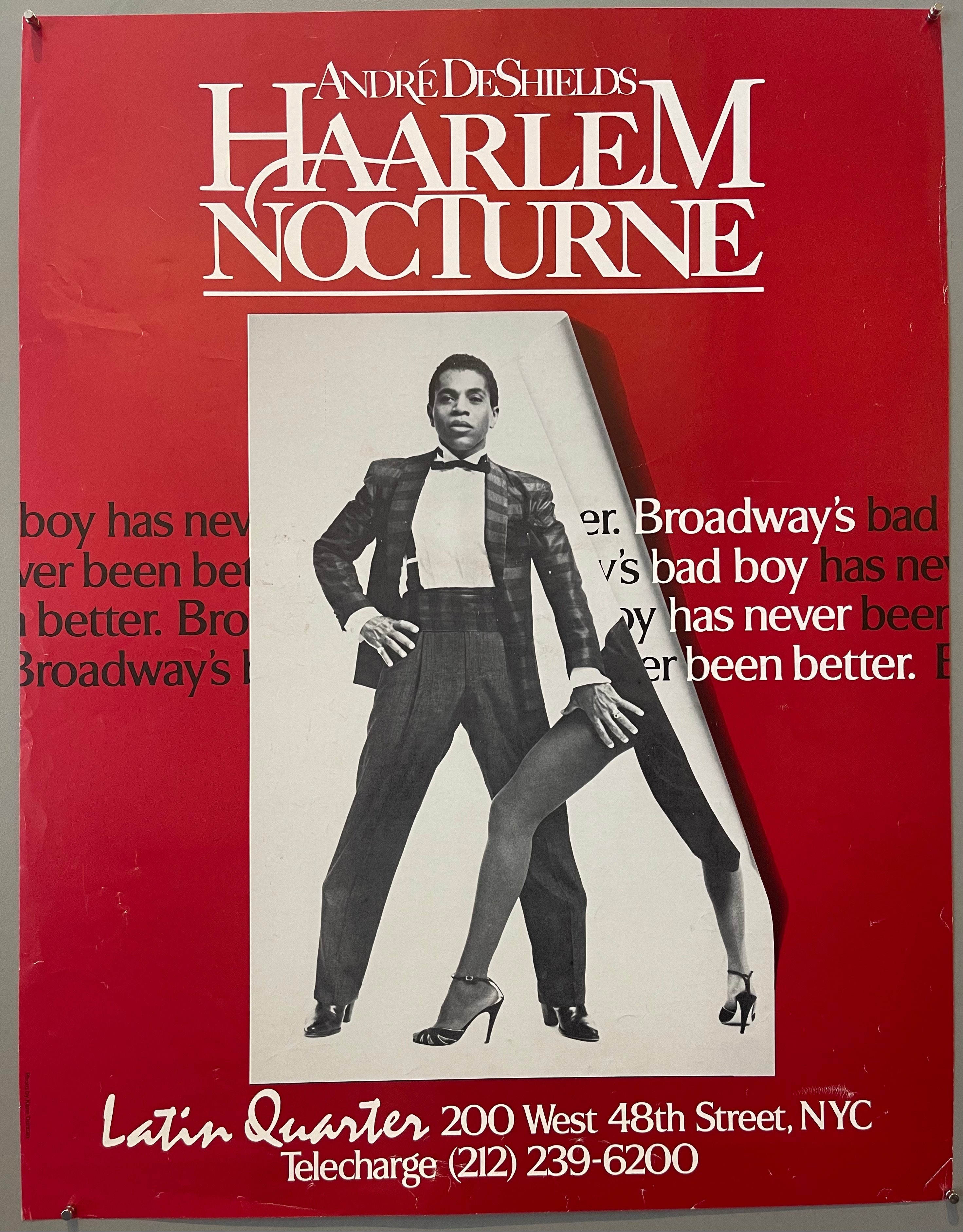 André De Shields Haarlem Nocturne Poster