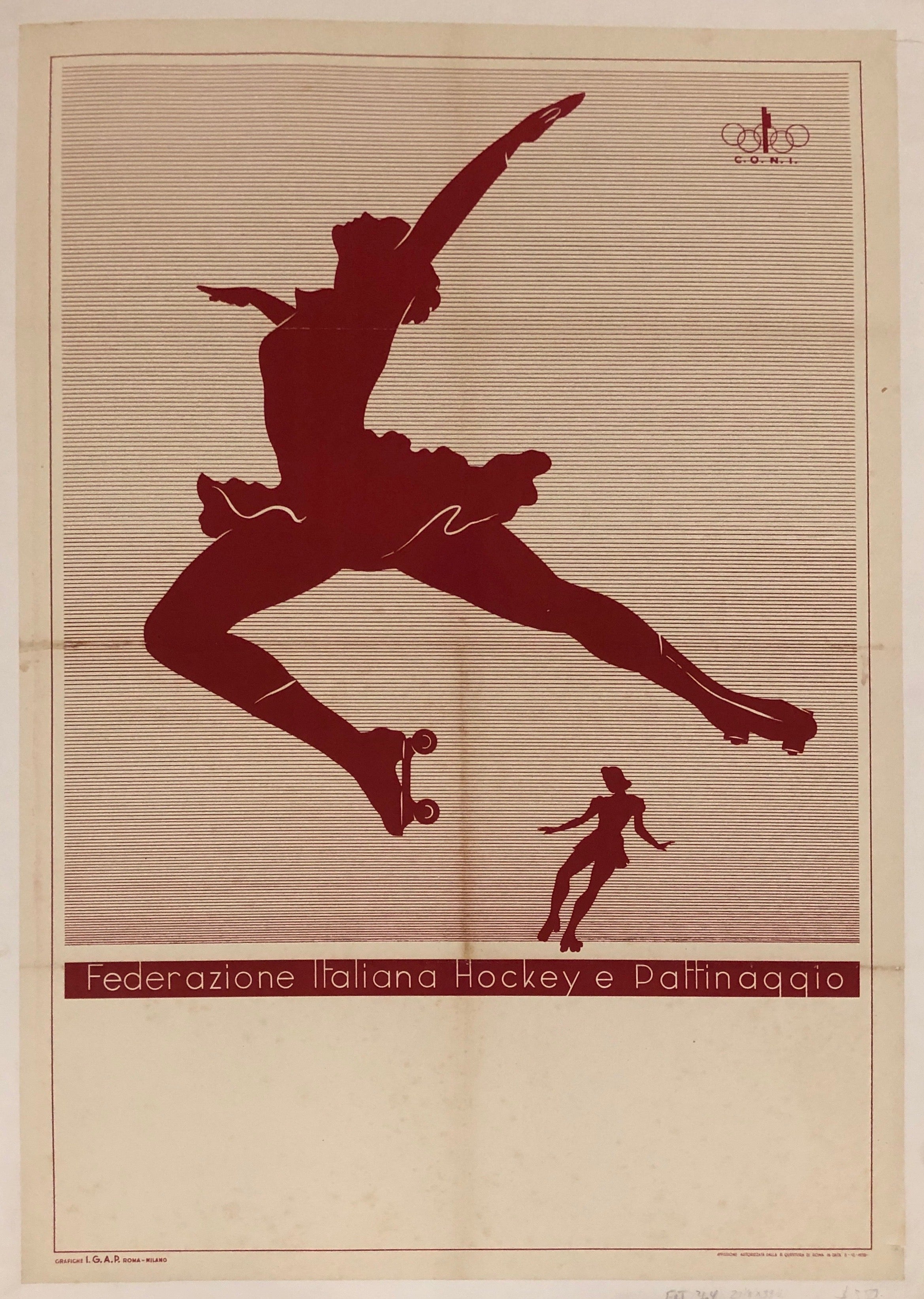 Federazione Italiana Hockey e Pattinaggio Poster