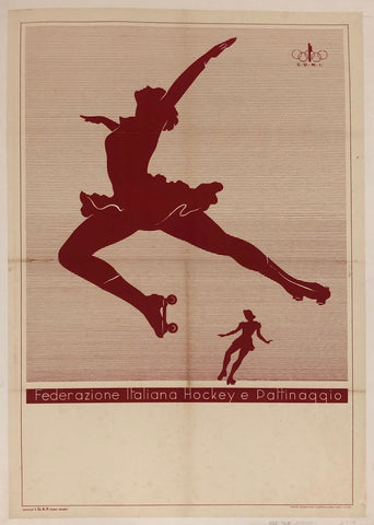 Link to Federazione Italiana Hockey e Pattinaggio PosterItaly, 1938 Product