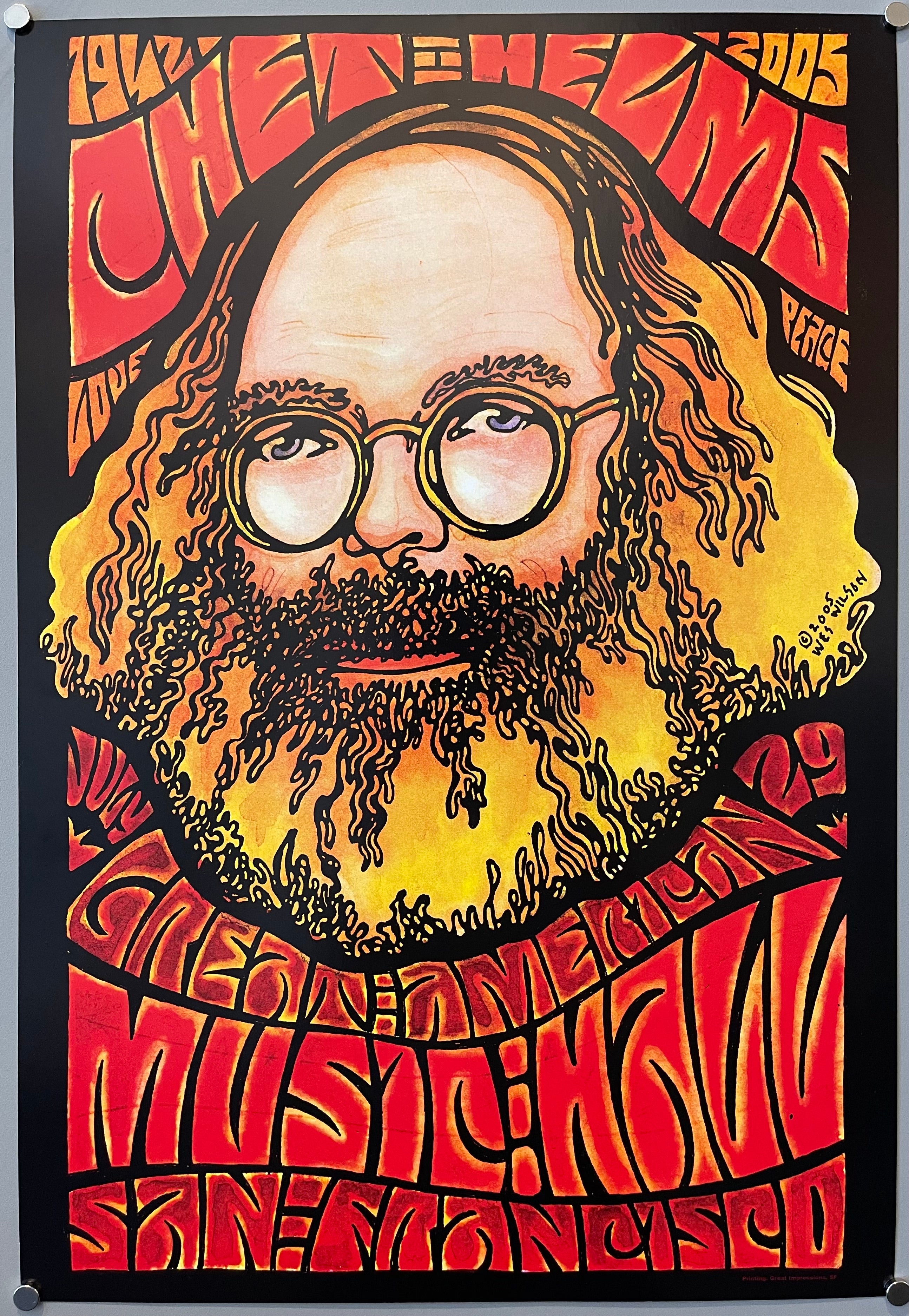 Chet Helms Poster