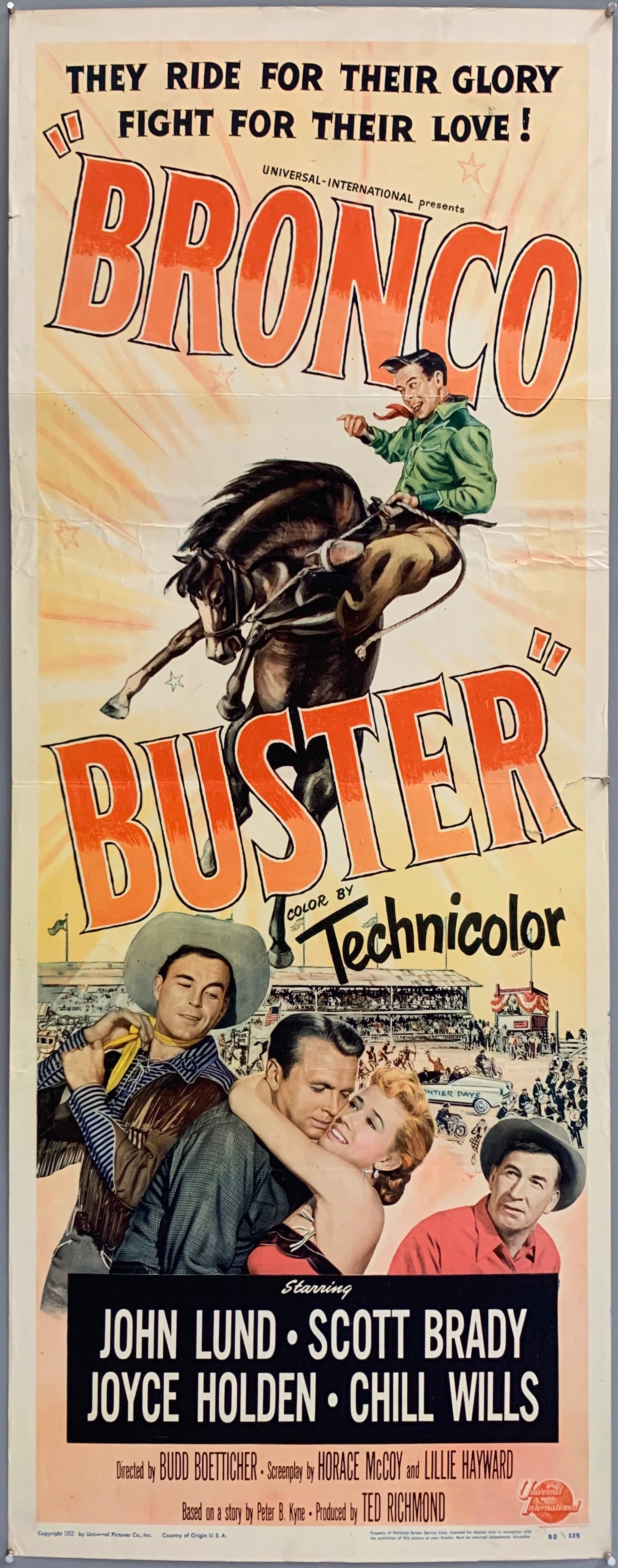 Bronco Buster Poster