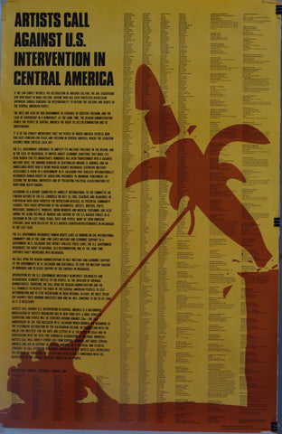Link to Artists Call Against U.S. Intervention in Central AmericaUSA, C. 1990 Product