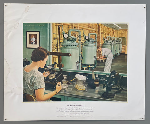 Link to  The Era of Antibiotics PosterU.S.A., 1957  Product