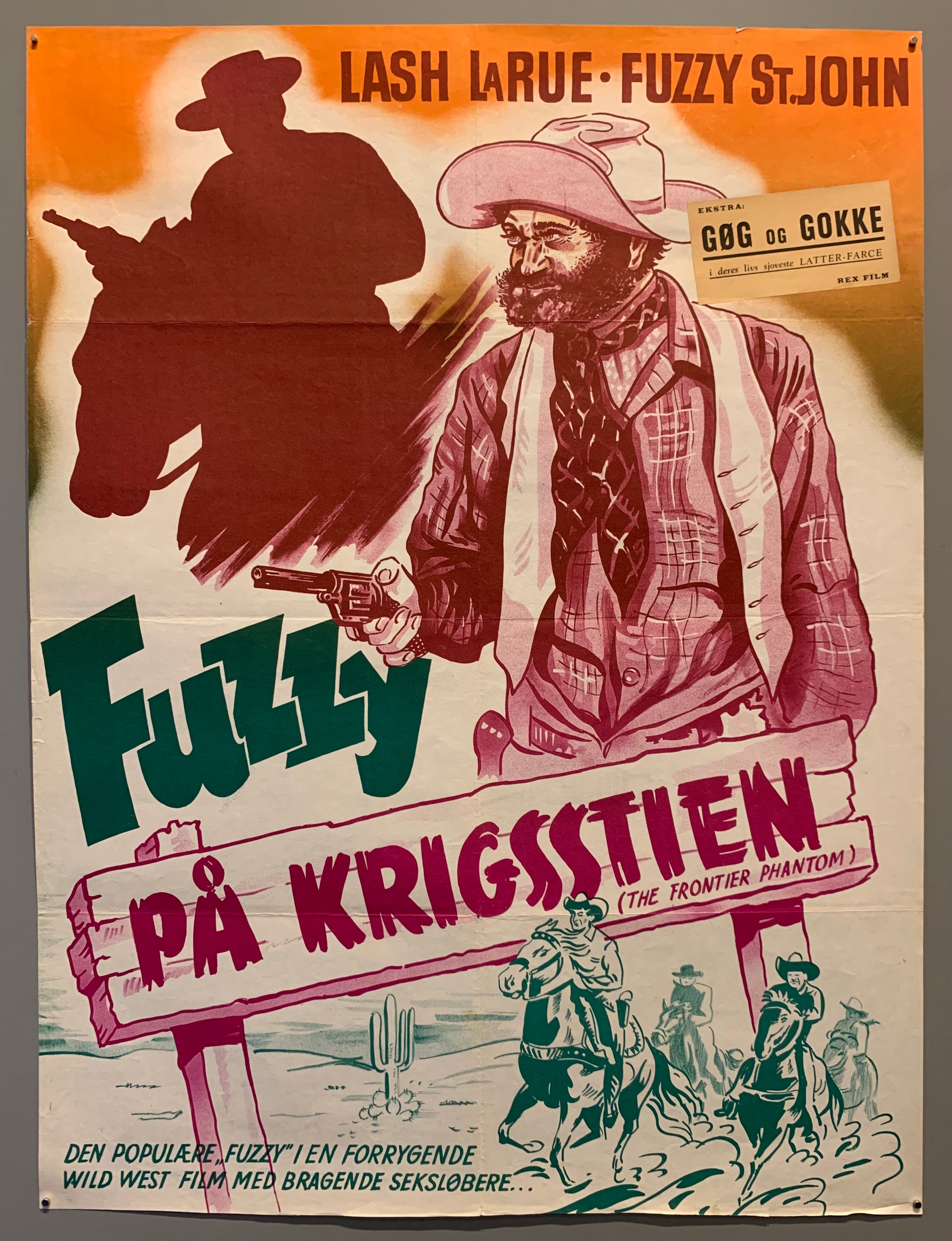 Fuzzy På Krigsstien – Poster Museum