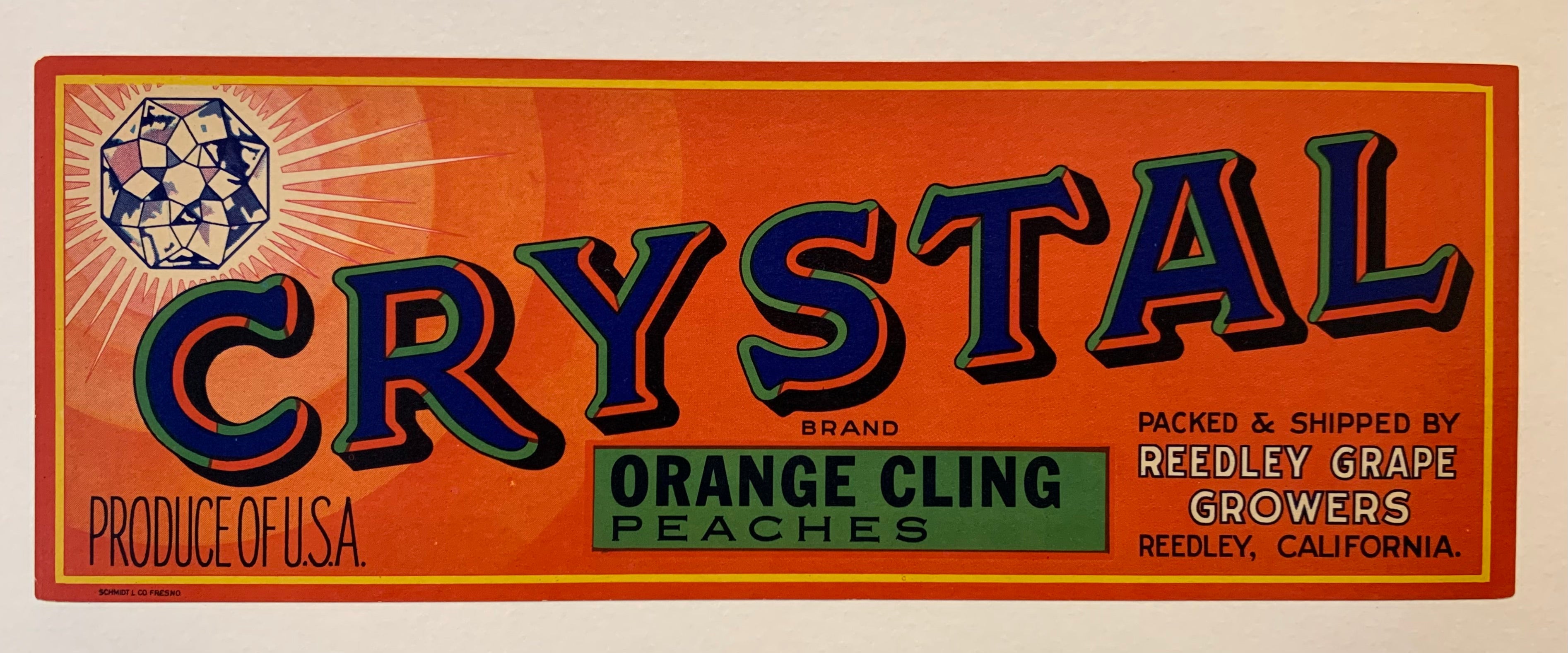 Crystal Brand Poster