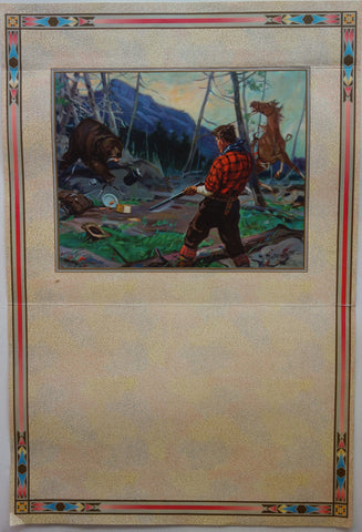 Link to  Hunter vs Grizzly BearU.S.A 1940  Product