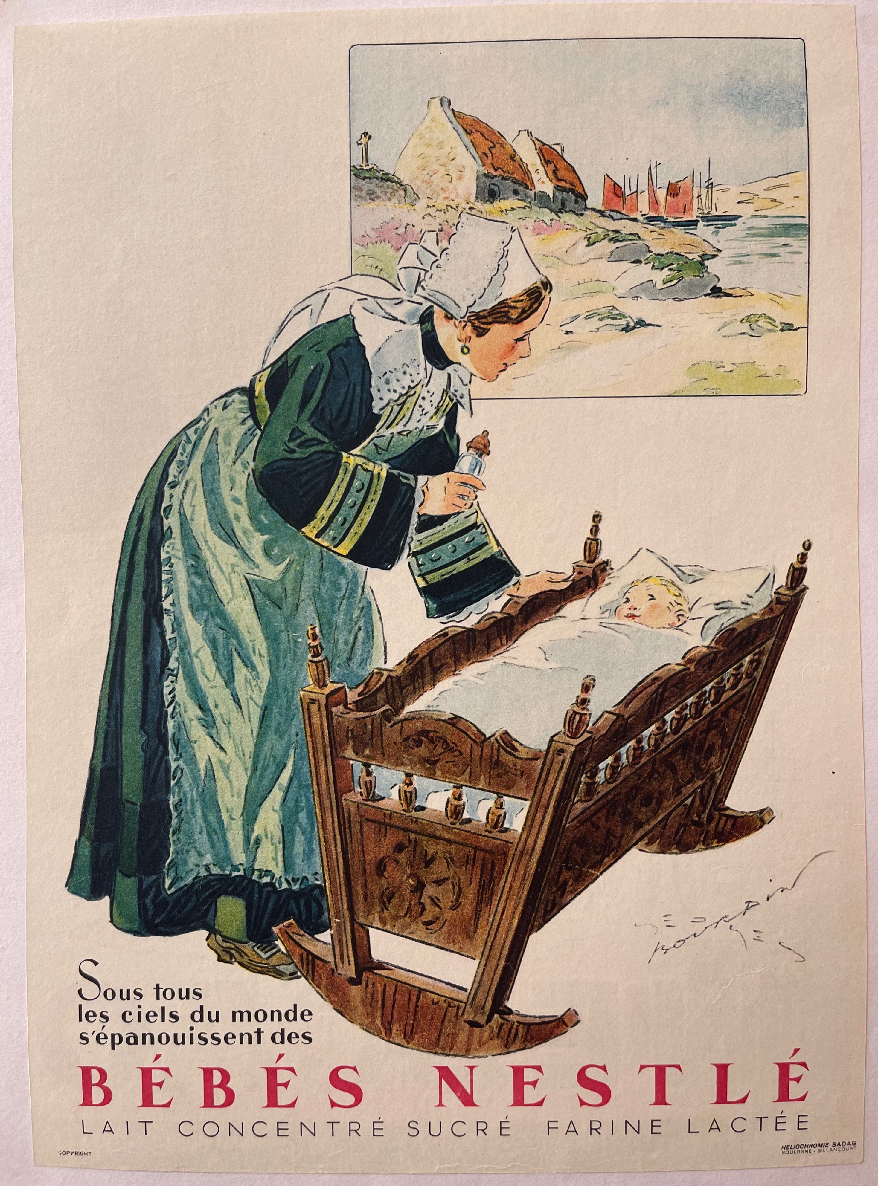 Bébés Nestlé Poster