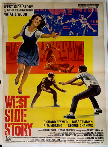 Link to  West Side Story Italian Film Poster ✓Italy, 1962  Product