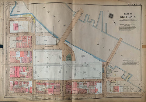 Link to Atlas of the City of New York Borough of the Manhattan (Volume 4)New York City, 1924 Product