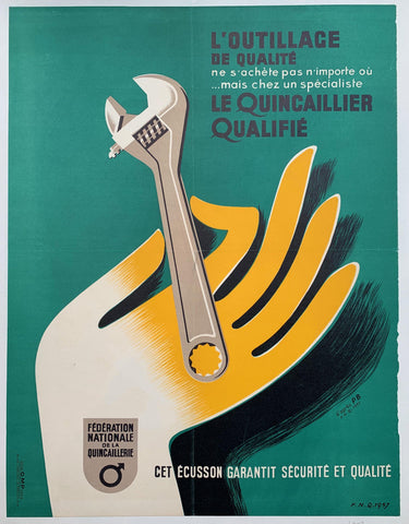Link to L'Outillage de Qualité ne s'achete pas n'importe ou ...mais chez un specialiste. ✓France, 1957 Product