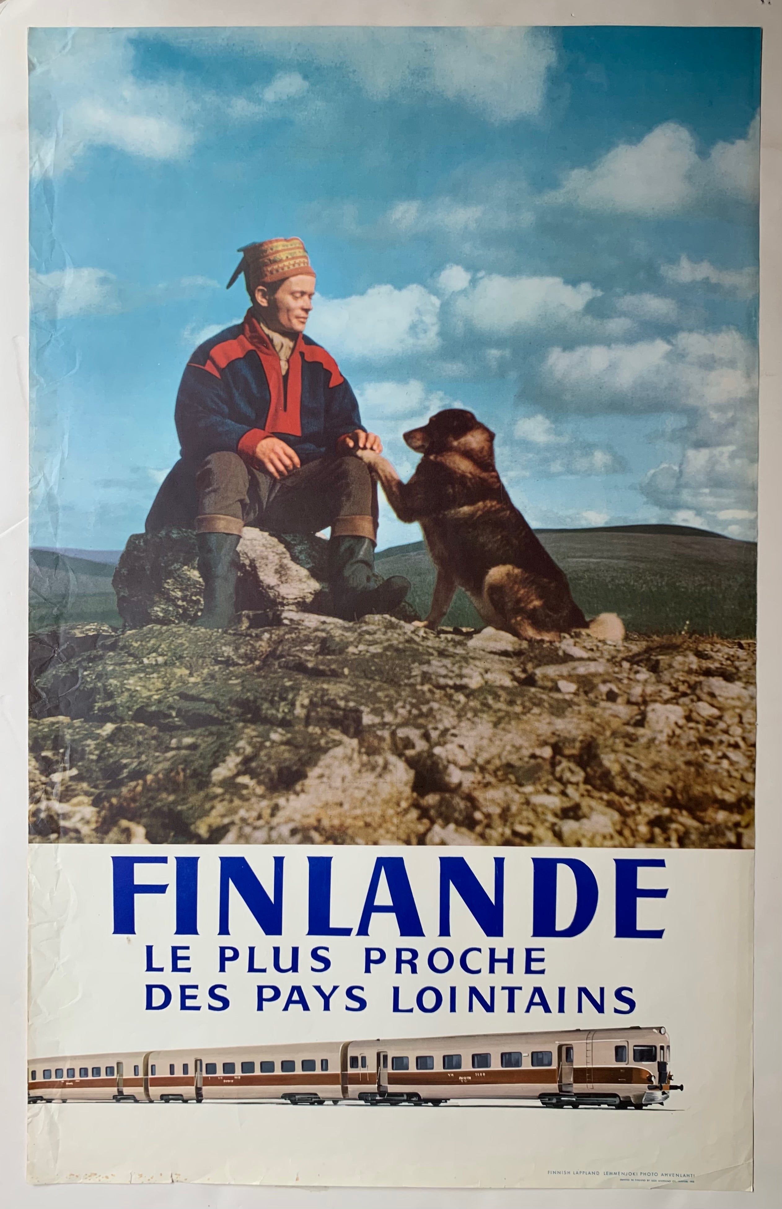 Finlande Travel Poster