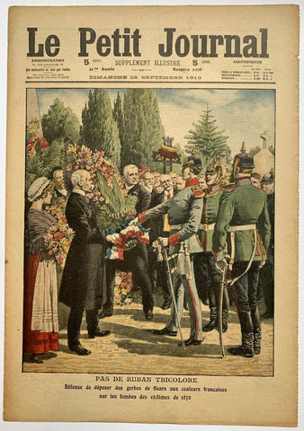 Link to  Le Petit Journal - "Pas de Ruban Tricolore"France, C. 1900  Product