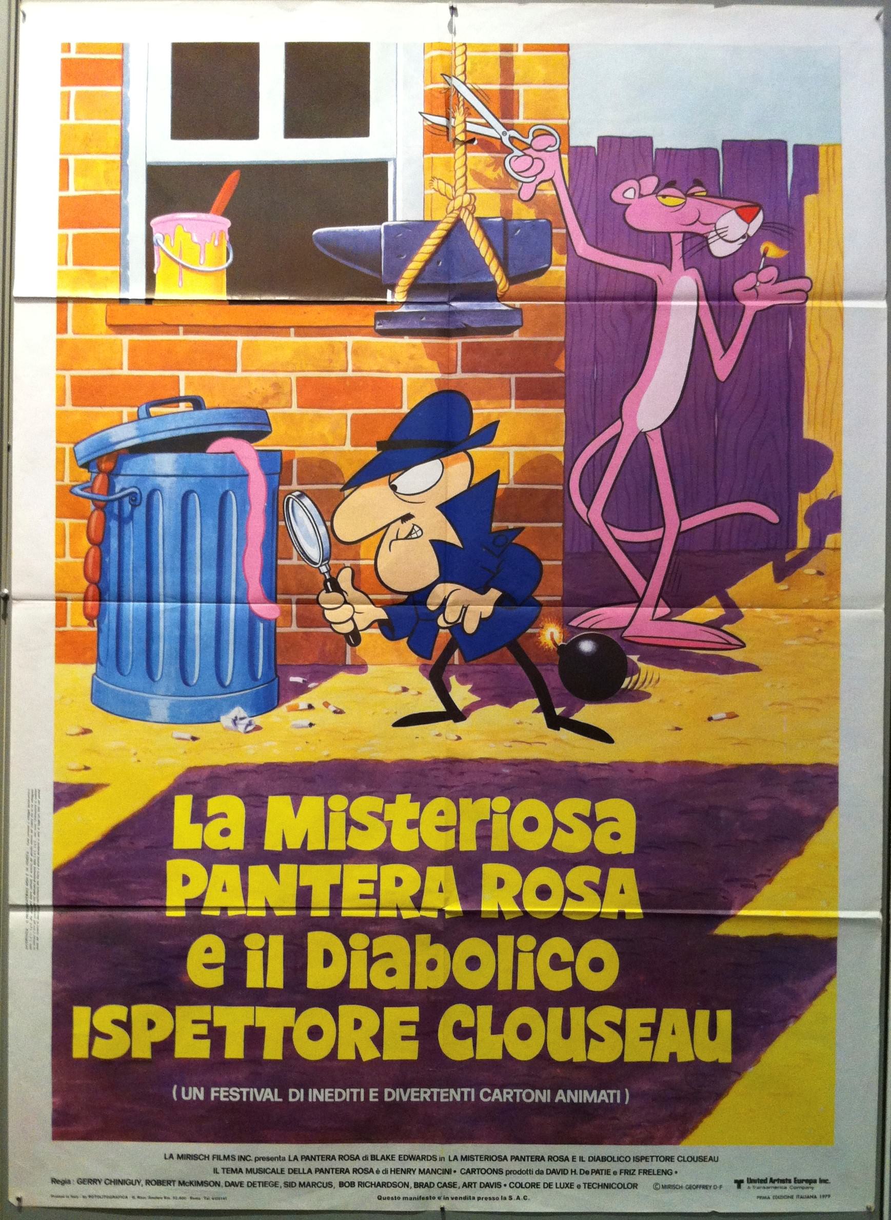 La Misteriosa Pantera Rosa e Il Diabolico Ispettore Clouseau