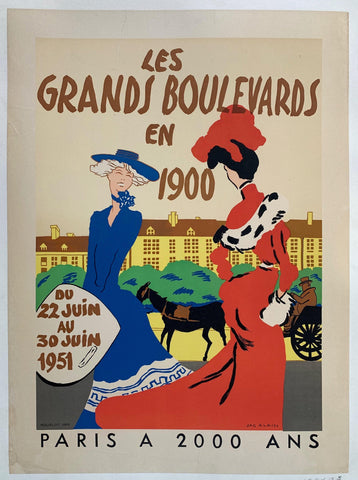 Link to  Les Grands Boulevards en 1900 ✓France, 1951  Product