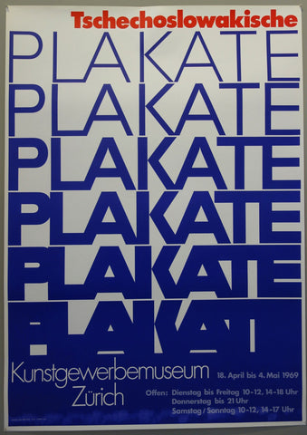 Link to Tschechoslowakische Plakate Kunstgewerbemuseum ZürichSwitzerland, 1969 Product