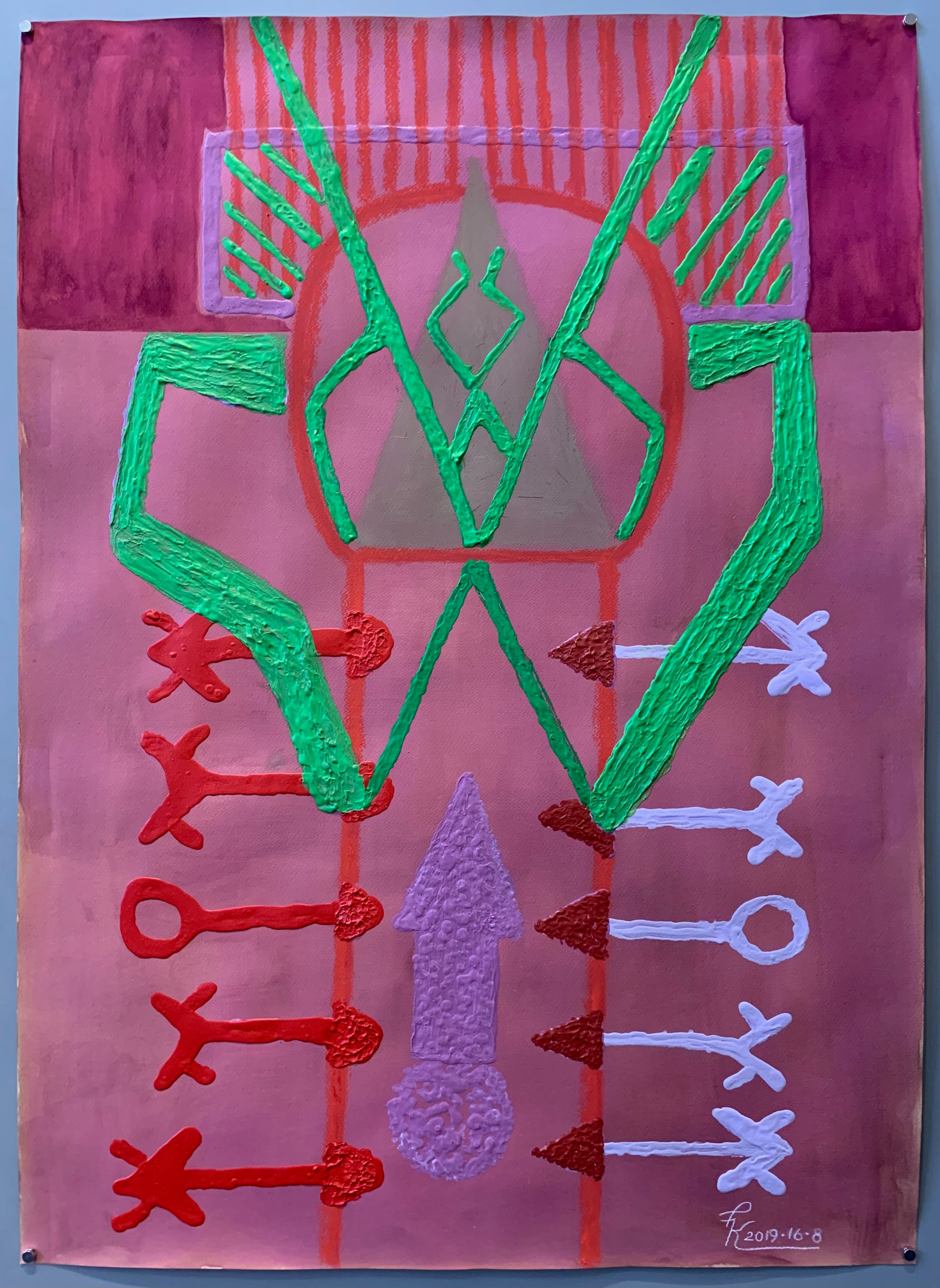 Paul Kohn Untitled Painting #164