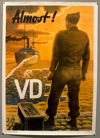 Link to  Almost! Venereal Disease PosterUSA 1946  Product
