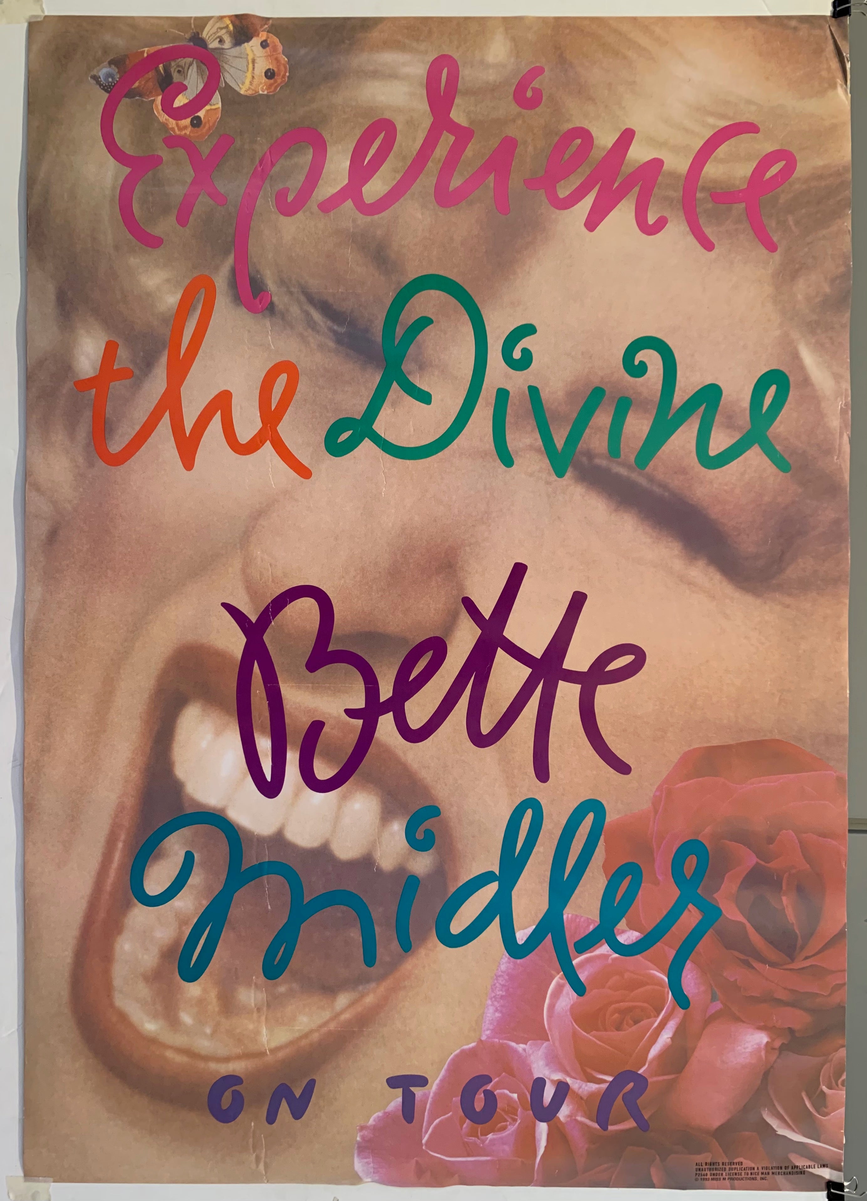 Bette Midler on Tour Poster