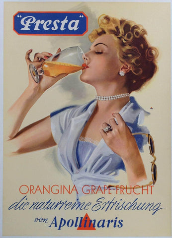 Link to  "Presta" Orangina Grape-FruchtGermany, C. 1935  Product