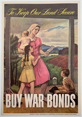 Link to  To Keep Our Land Secure. Buy War Bonds.USA, 1944  Product