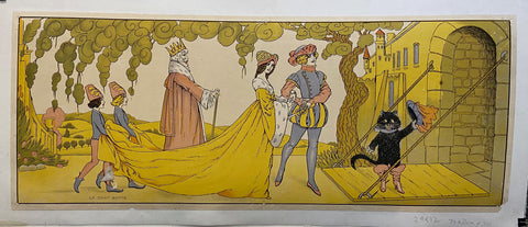 Link to  Le Chat Botté Print ✓France, c. 1950  Product
