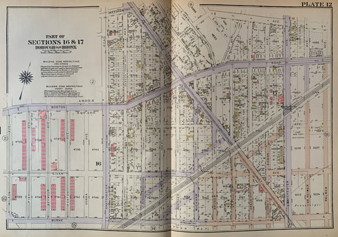 Link to Atlas of the City of New York Borough of the Bronx (Volume 3)New York City, 1927 Product