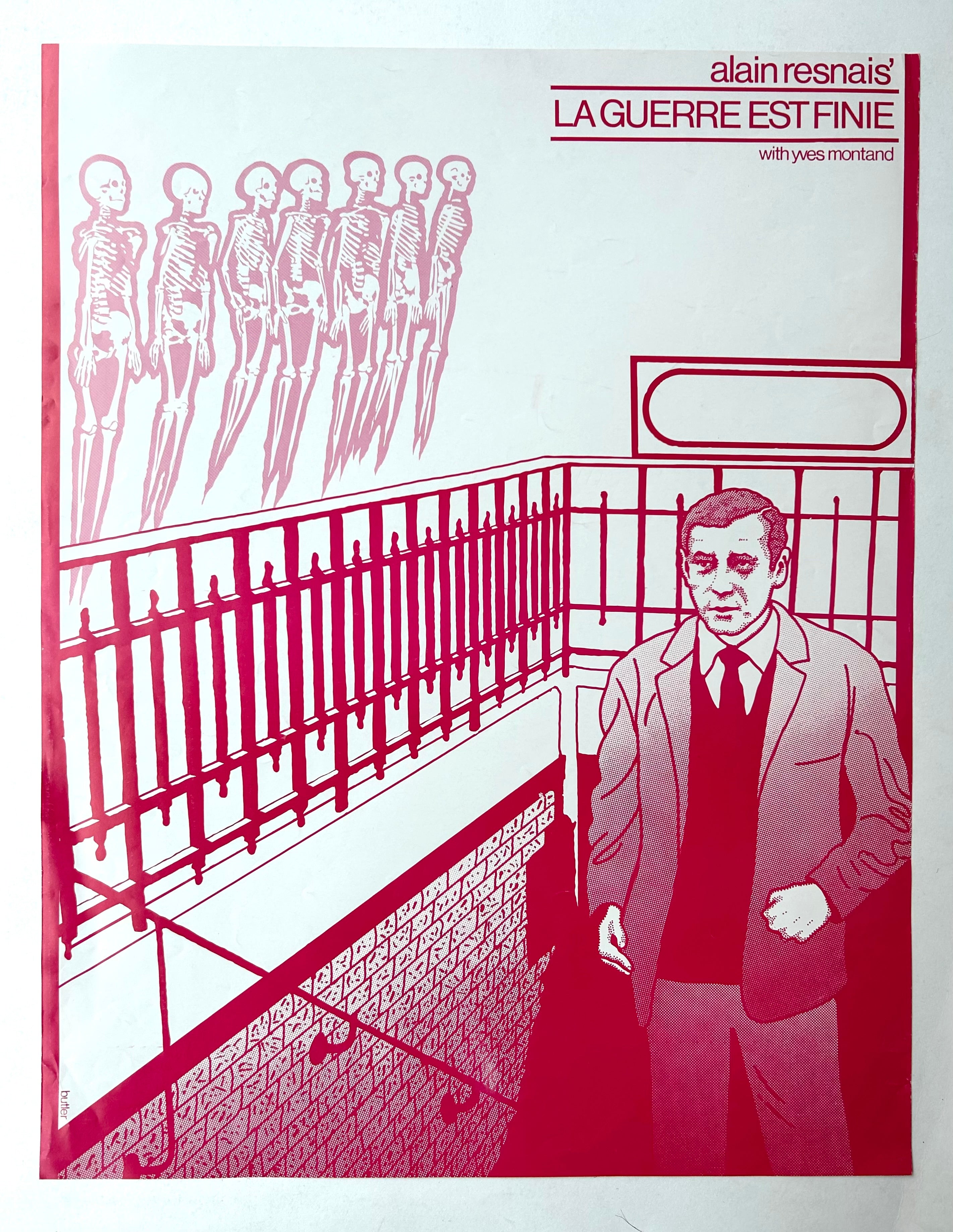 La Guerre Est Finie Poster
