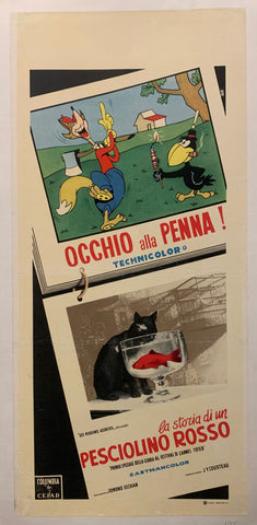 Link to  Storia di un Pesciolino Film Poster ✓Italy, 1959  Product