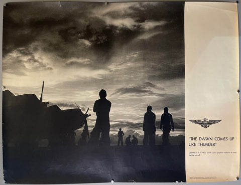 Link to "The Dawn Comes Up Like Thunder" WWII PosterUSA, c. 1930s Product
