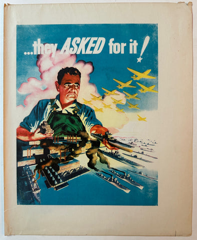 Link to General Cable Corporation WWII Propaganda PosterUSA, 1944 Product