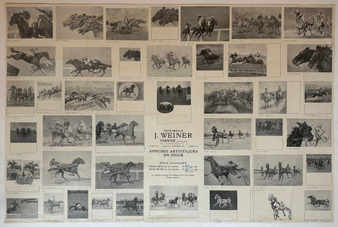 J. Weiner Vienne Affiches Artistiques en Stock