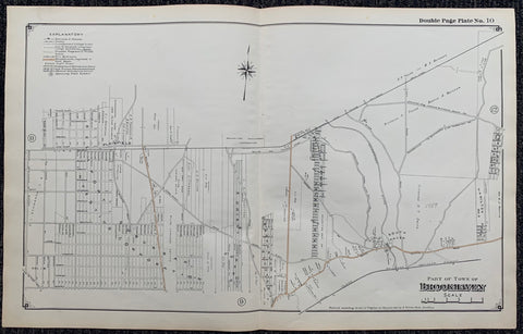 Link to Long Island Index Map No.2 - Plate 10 BrookhavenLong Island, C. 1915 Product