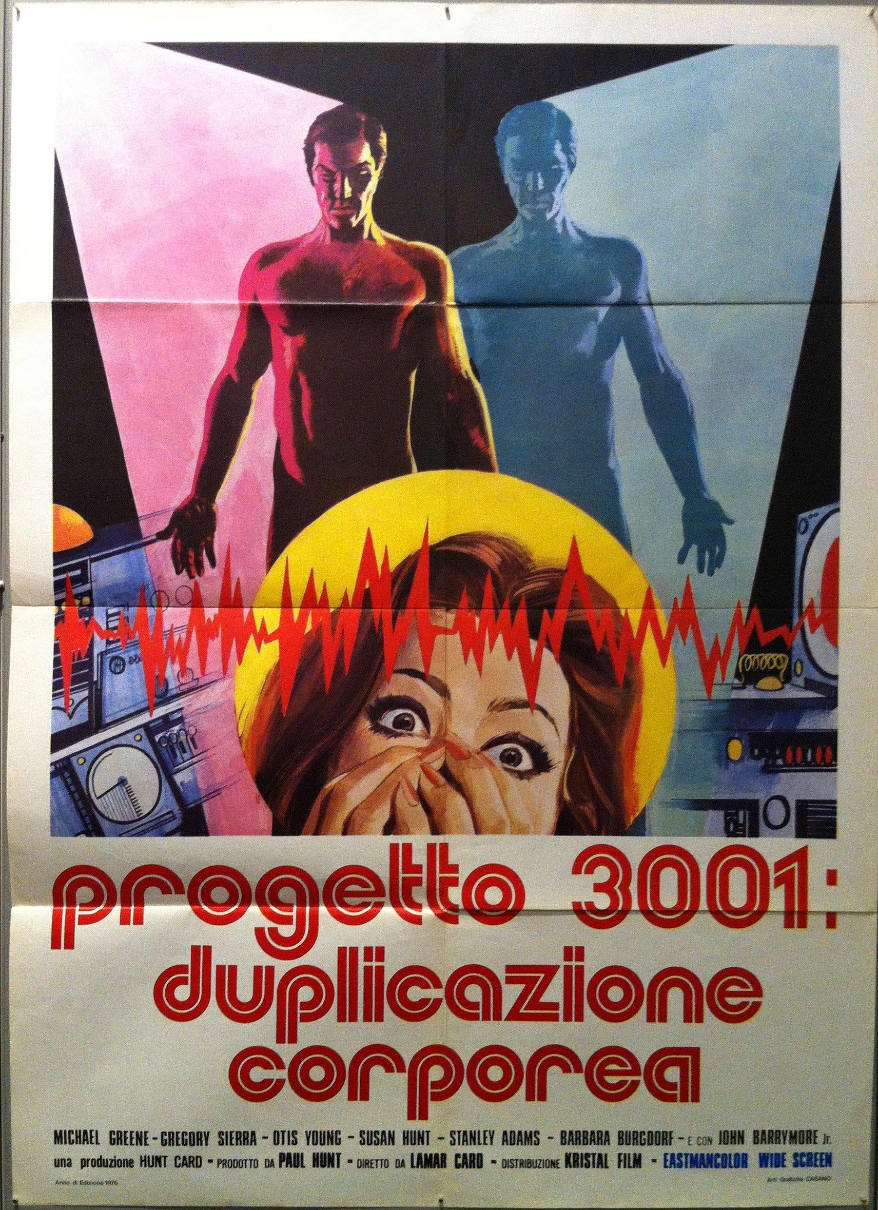 Progetto 3001: Duplicazione Corporea - Poster Museum